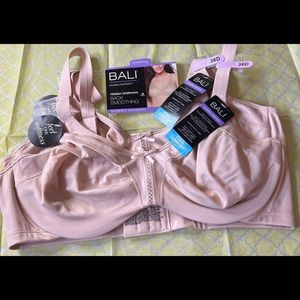 NWT 2set Bali underwire cool comfort classic support bra